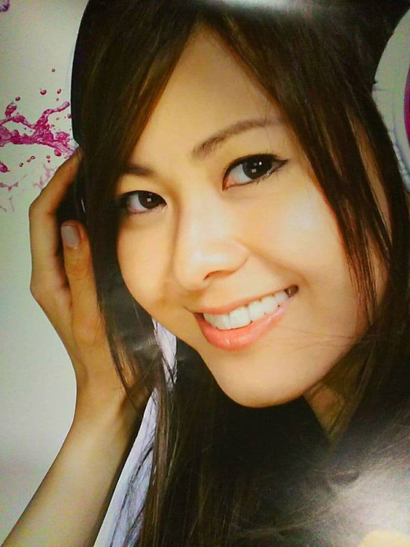 ヘッドホン倉木麻衣サイン入り会場限定FC継続入会特典ポスター非売品☆ヘッドフォン