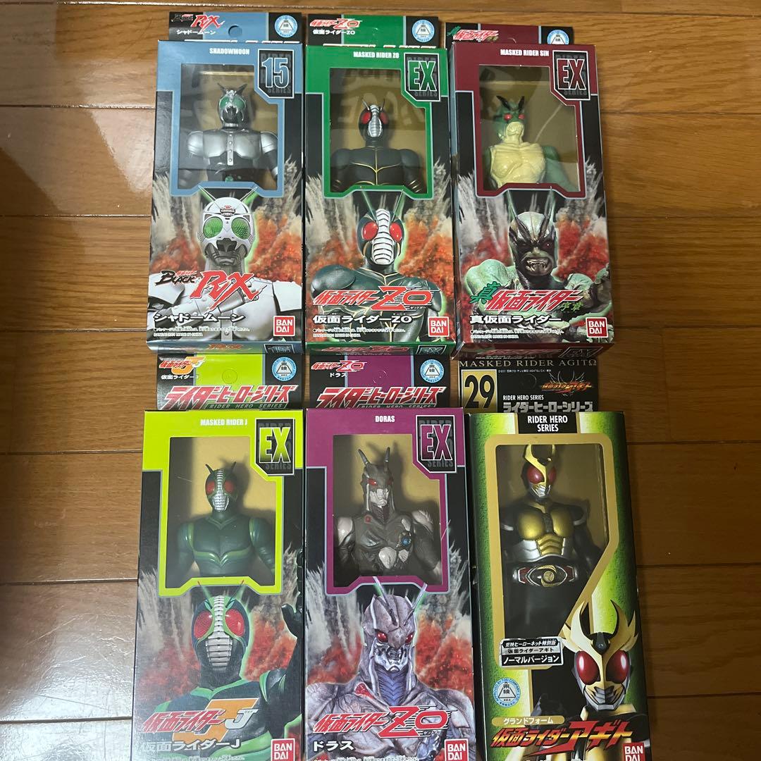 ライダーヒーローシリーズ　コレクションボックス　東映ヒーローネット限定