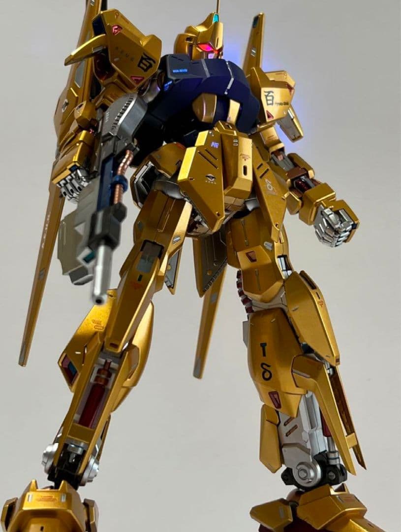 MG百式1/100スケールVer.2.0塗装完成品(一部発光有り)オマケ付き