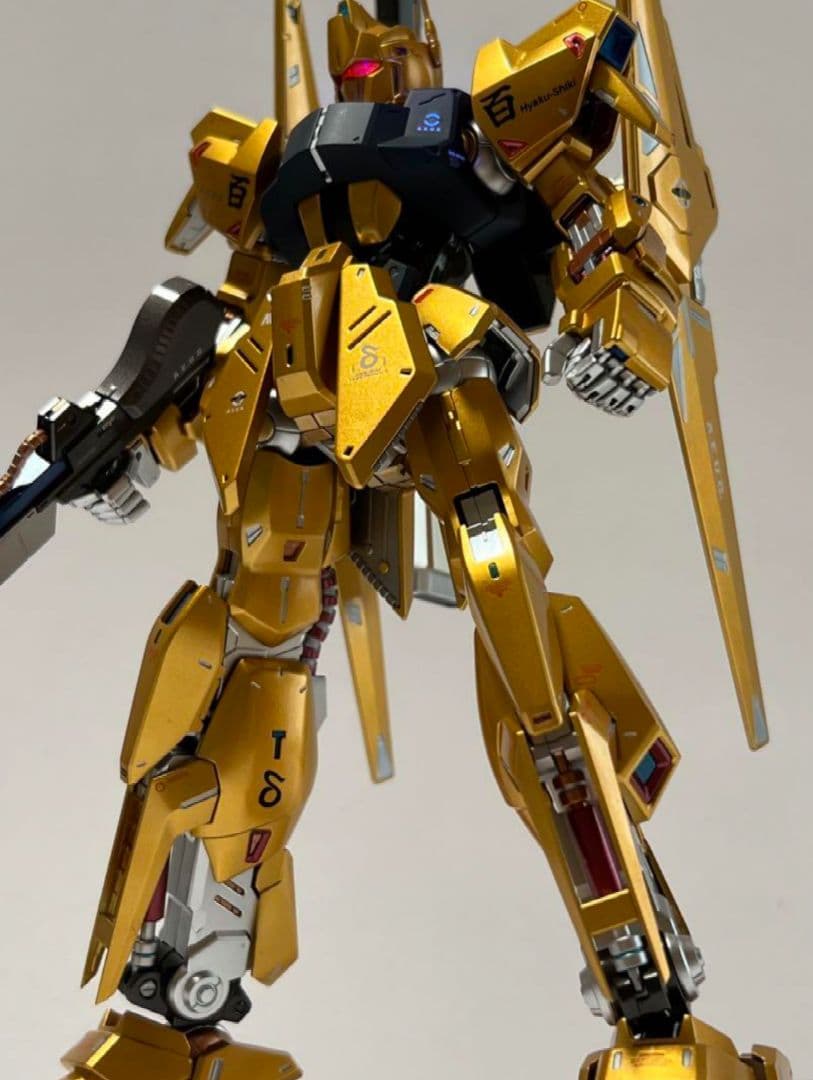 MG百式1/100スケールVer.2.0塗装完成品(一部発光有り)オマケ付き