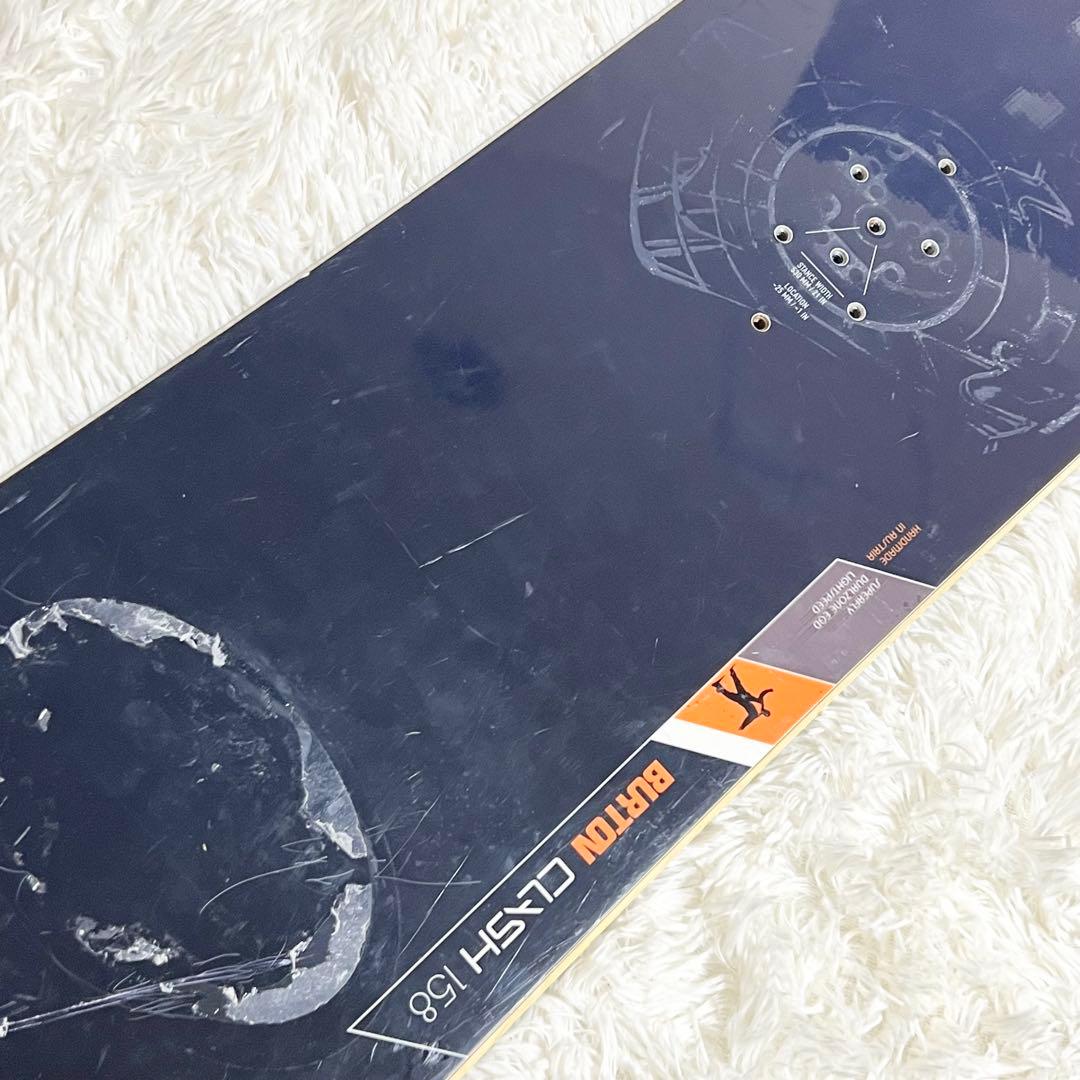 【名機】 CLASH クラッシュ158 スノーボード BURTON バートン