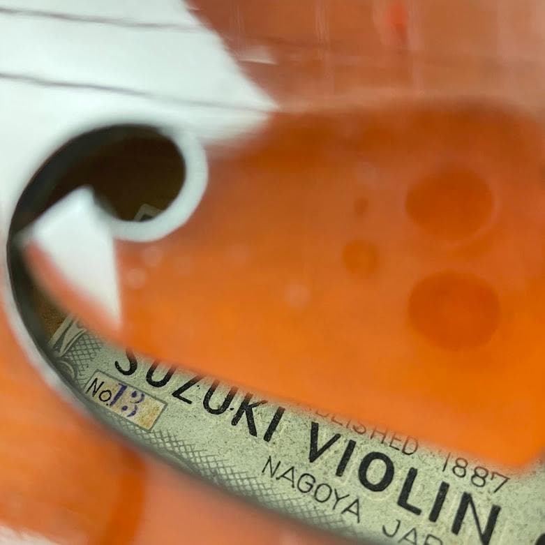 極虎●鈴木バイオリン●ブルーラベル No.13 4/4 1952年 SUZUKI