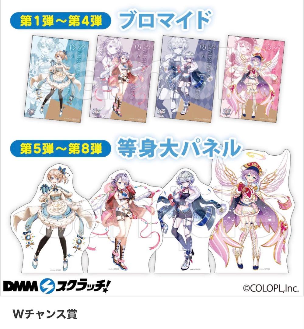 白猫プロジェクト2022 DMMスクラッチ　エレノア 等身大パネル Wチャンス賞