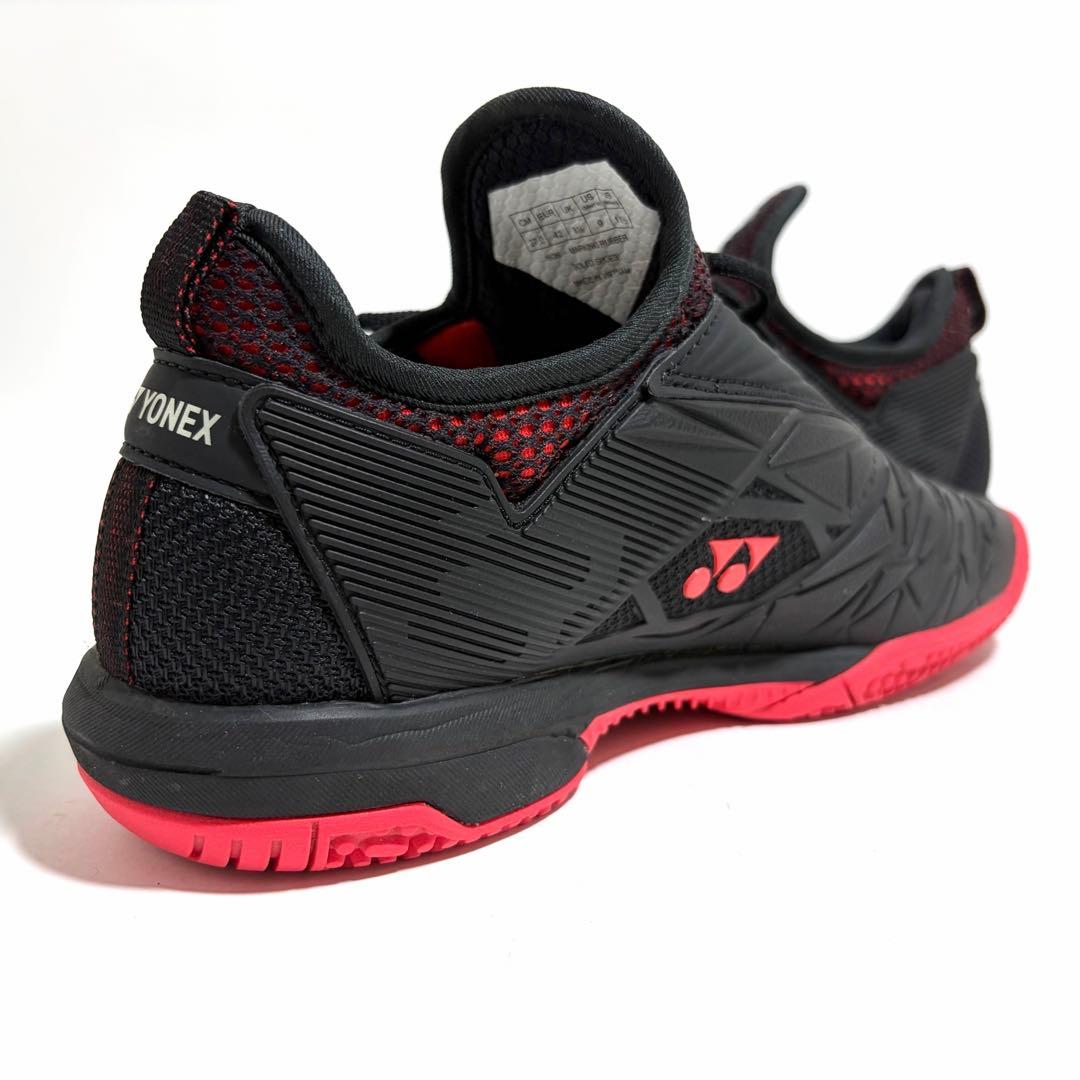 極美品☆YONEX フュージョンレブ3 テニスシューズ ブラック 27cm