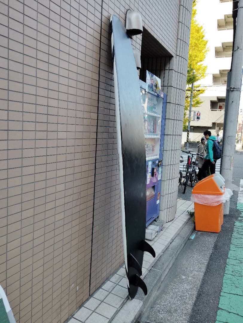 ファンボードソフトボードロングボード8.0クロコダイルスキン 横浜市南区引き取り