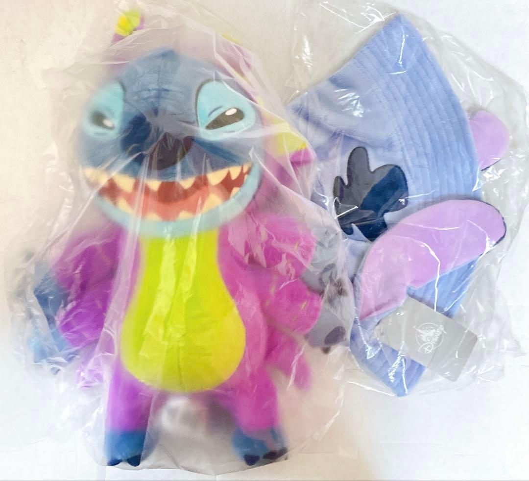 スティッチ　バケットハット　ぬいぐるみ　ハロウィン　2点セット　レア