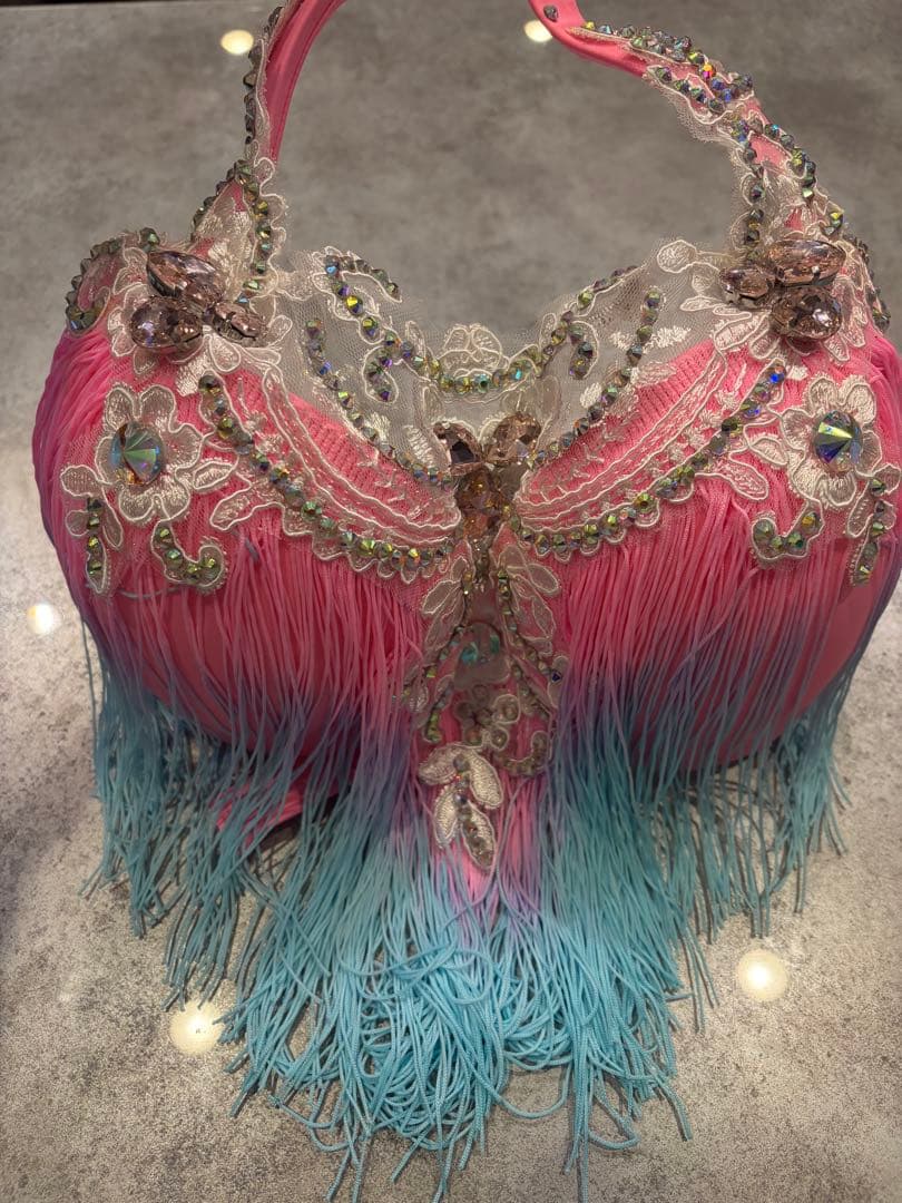 ベリーダンス衣装 ドラムソロ フリンジ