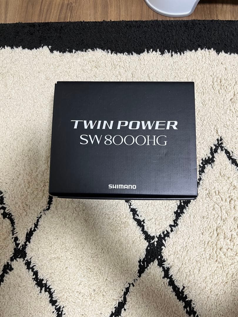 シマノ　ツインパワー　SW８０００HG + 3号ライン 21ツインパワー