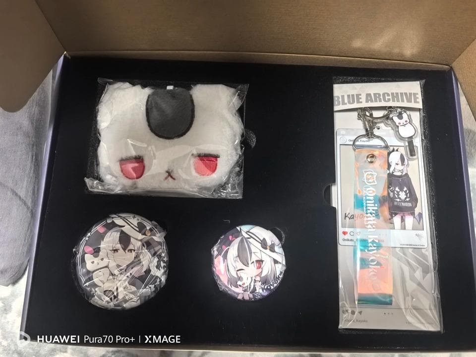 鬼方 カヨコ 中国限定版 記念BOX 喵咪魔法奇妙夜 ブルーアーカイブ