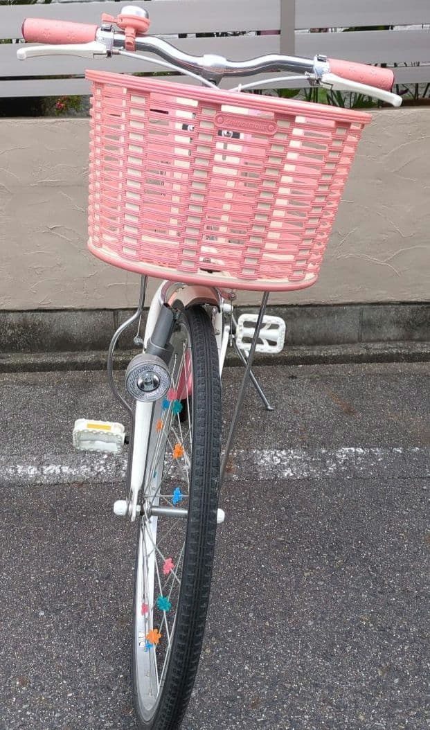 【直接引渡し:愛知県】ブリヂストン　ジュニア向け自転車 エコパル22インチピンク