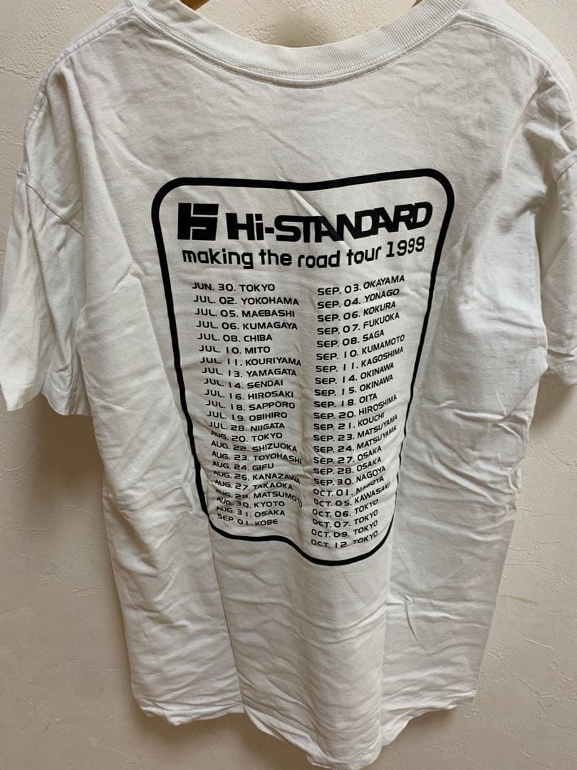 Hi-STANDARD 1999年ツアーTシャツ Lサイズ