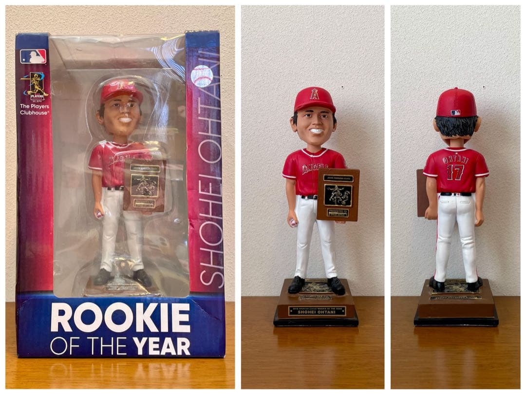 【大谷翔平 ボブルヘッド ５体】新人王 MVP デコピン まとめ売り