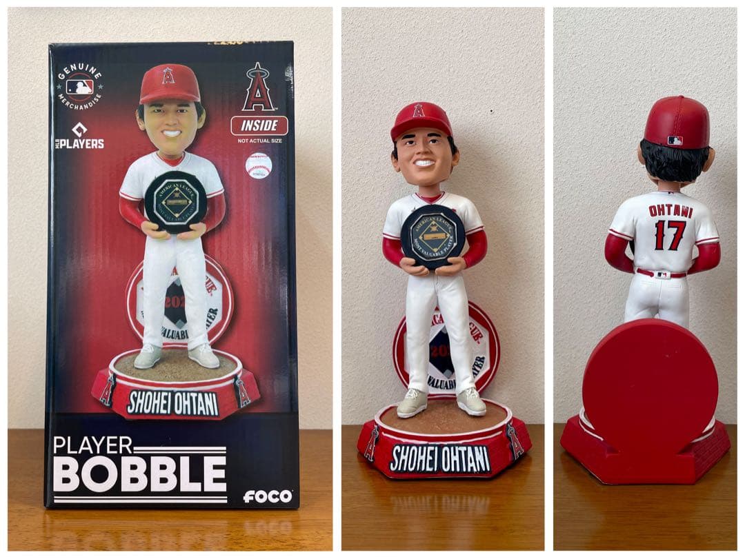 【大谷翔平 ボブルヘッド ５体】新人王 MVP デコピン まとめ売り