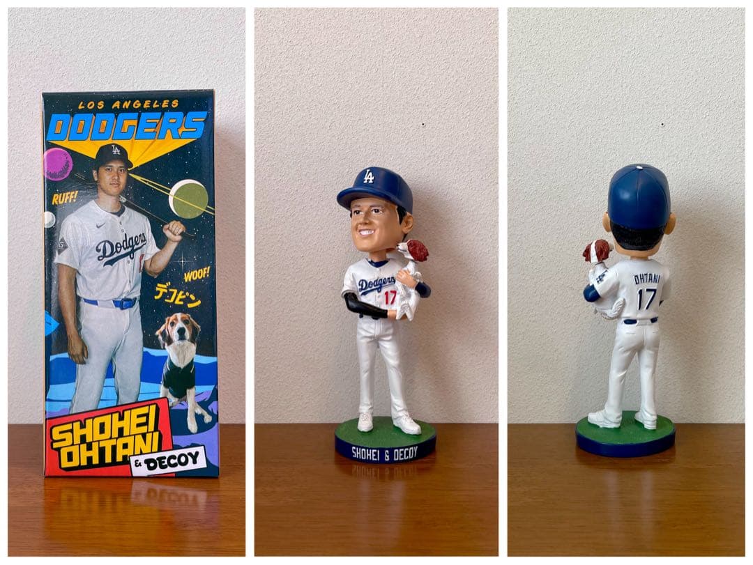 【大谷翔平 ボブルヘッド ５体】新人王 MVP デコピン まとめ売り