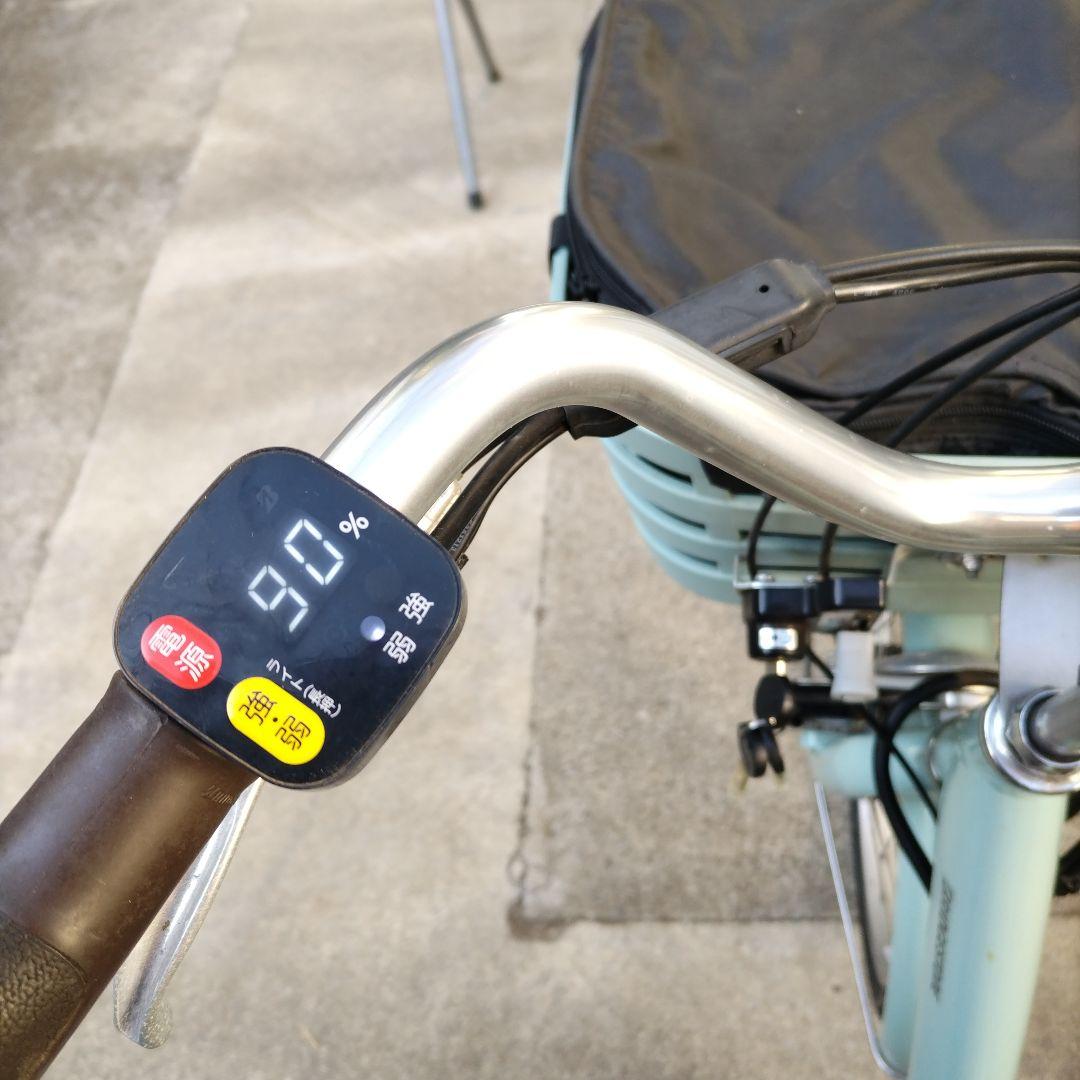 ブリヂストン 電動アシスト三輪車 ミントグリーン