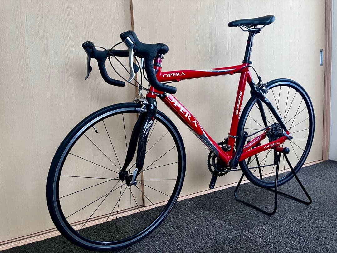室内保管　実働　ピナレロ　オペラ　ジョルジオーネ　ロードバイク