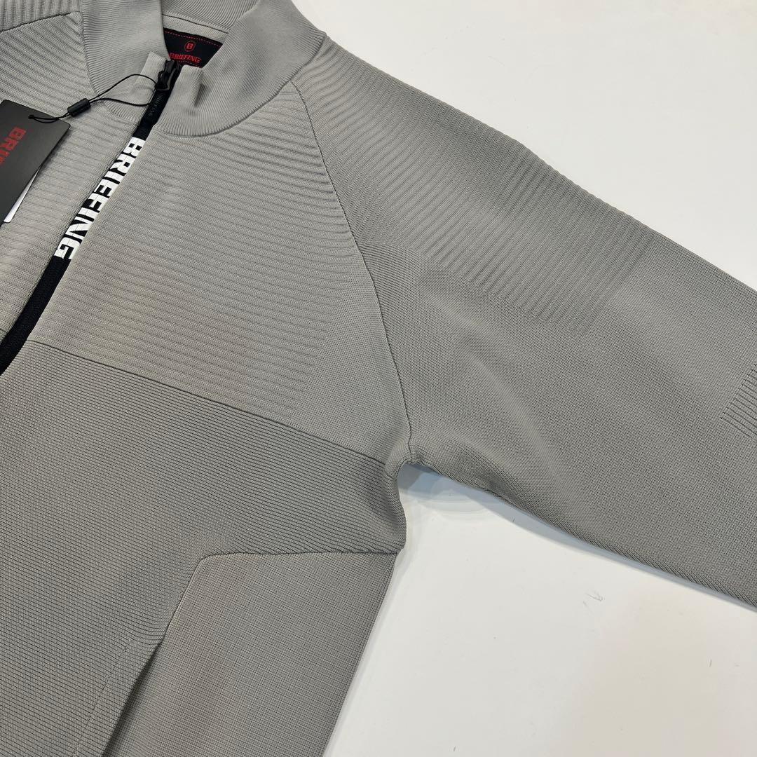 新品　BRIEFING MEN'S WR KNIT BLOUSON グレーL