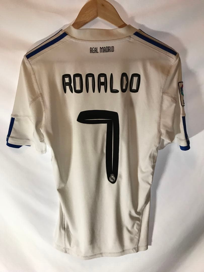 正規品 adidas レアル・マドリード「7」C・ロナウド 半袖 Lユニフォーム