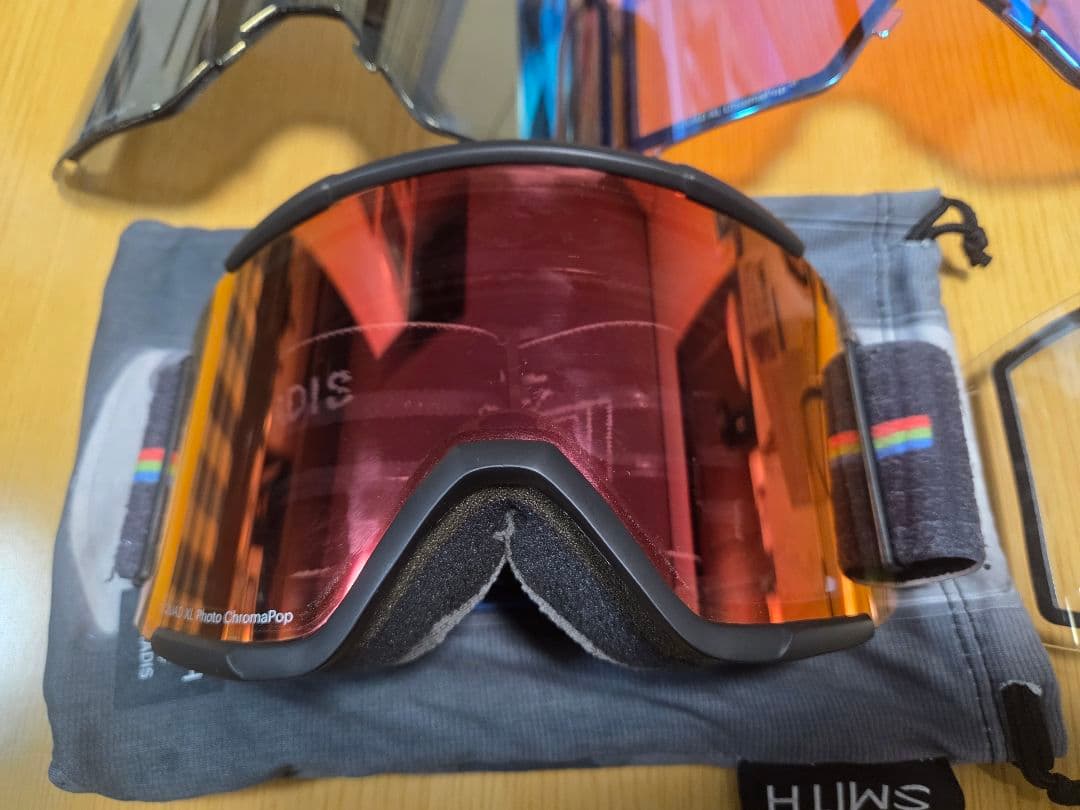 SMITH ゴーグル　スカッドXL スペアレンズ3枚付き