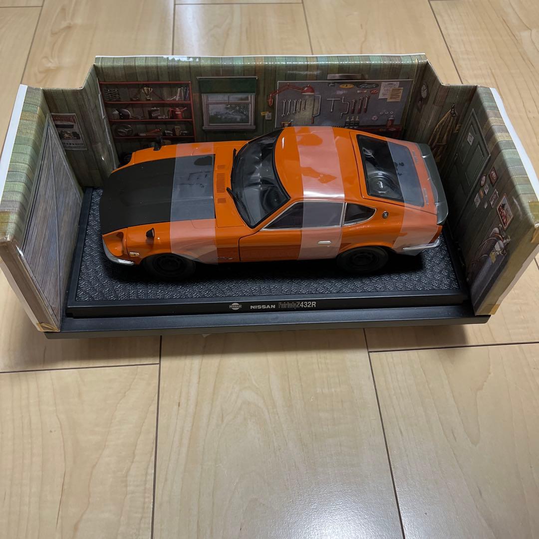 【送料込】KYOSHO 1:18 ダットサン240Z オレンジ
