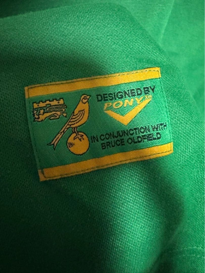 ノリッチ ノリッジ ユニフォーム 97-99 アウェイ PONY Lサイズ