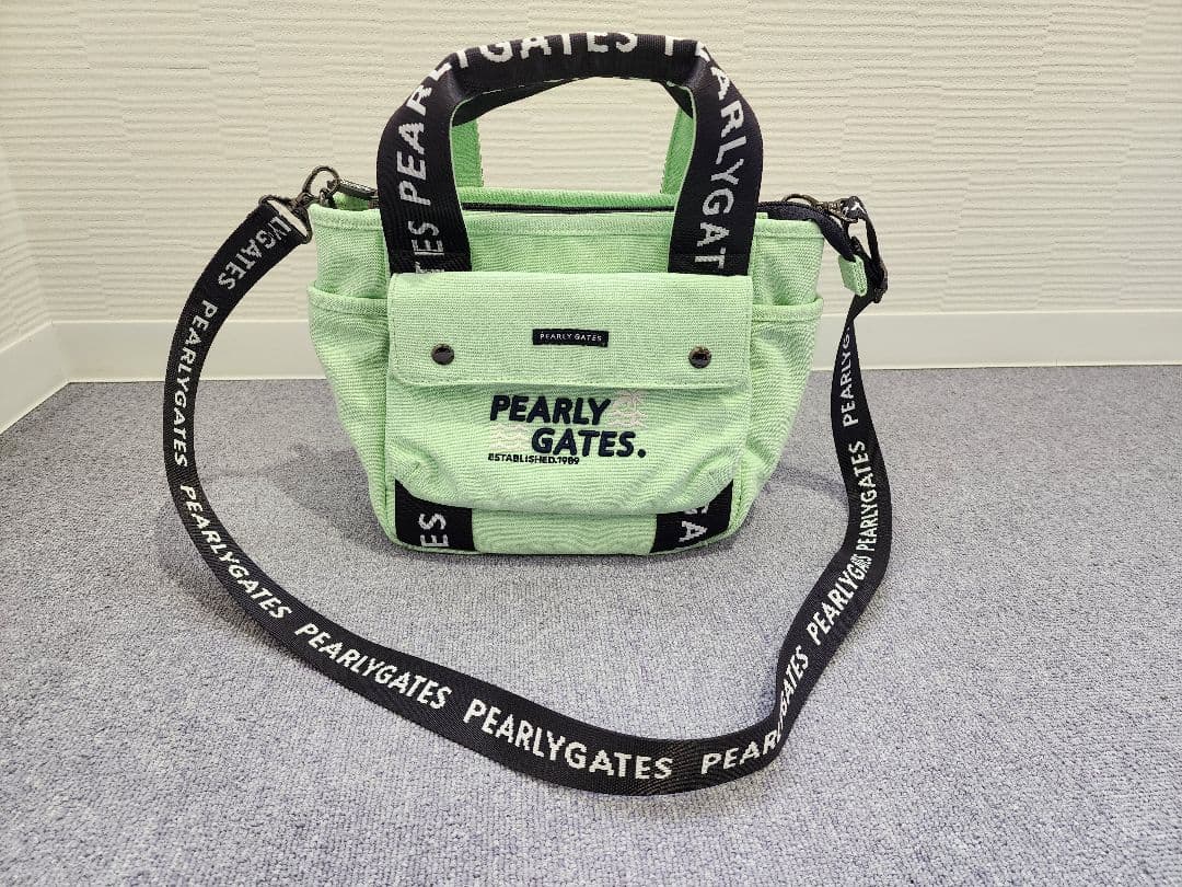 【美品】PEARLY GATESパーリーゲイツ カートバッグ 2023年モデル