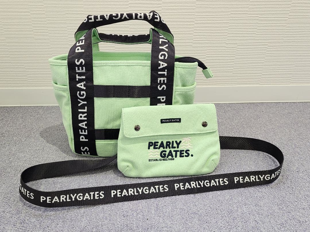 【美品】PEARLY GATESパーリーゲイツ カートバッグ 2023年モデル