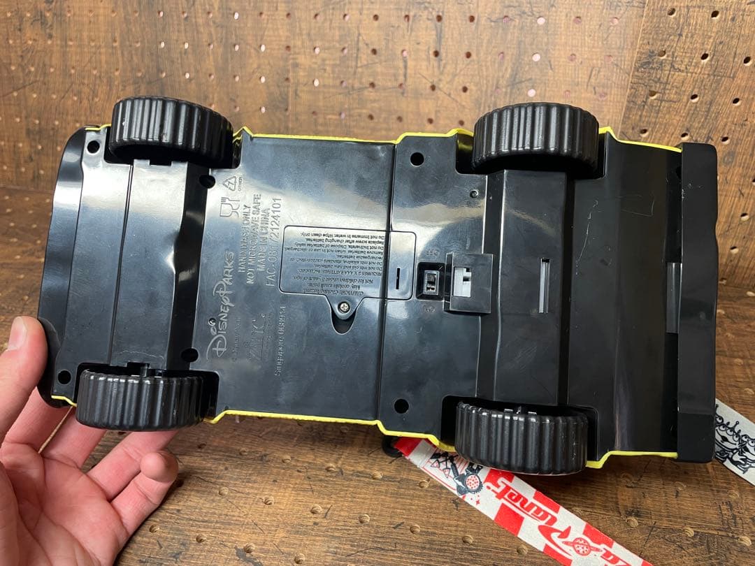 アメリカ　ディズニーランド ピザプラネット ポップコーンバケット