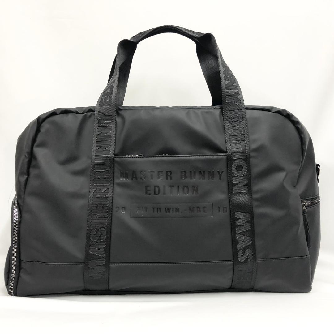 ○★訳有り新品未使用　マスターバニーエディション　ボストンバッグ　ブラック