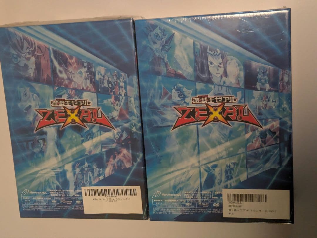 未開封 遊戯王ZEXAL DVD DUEL BOX 5 6