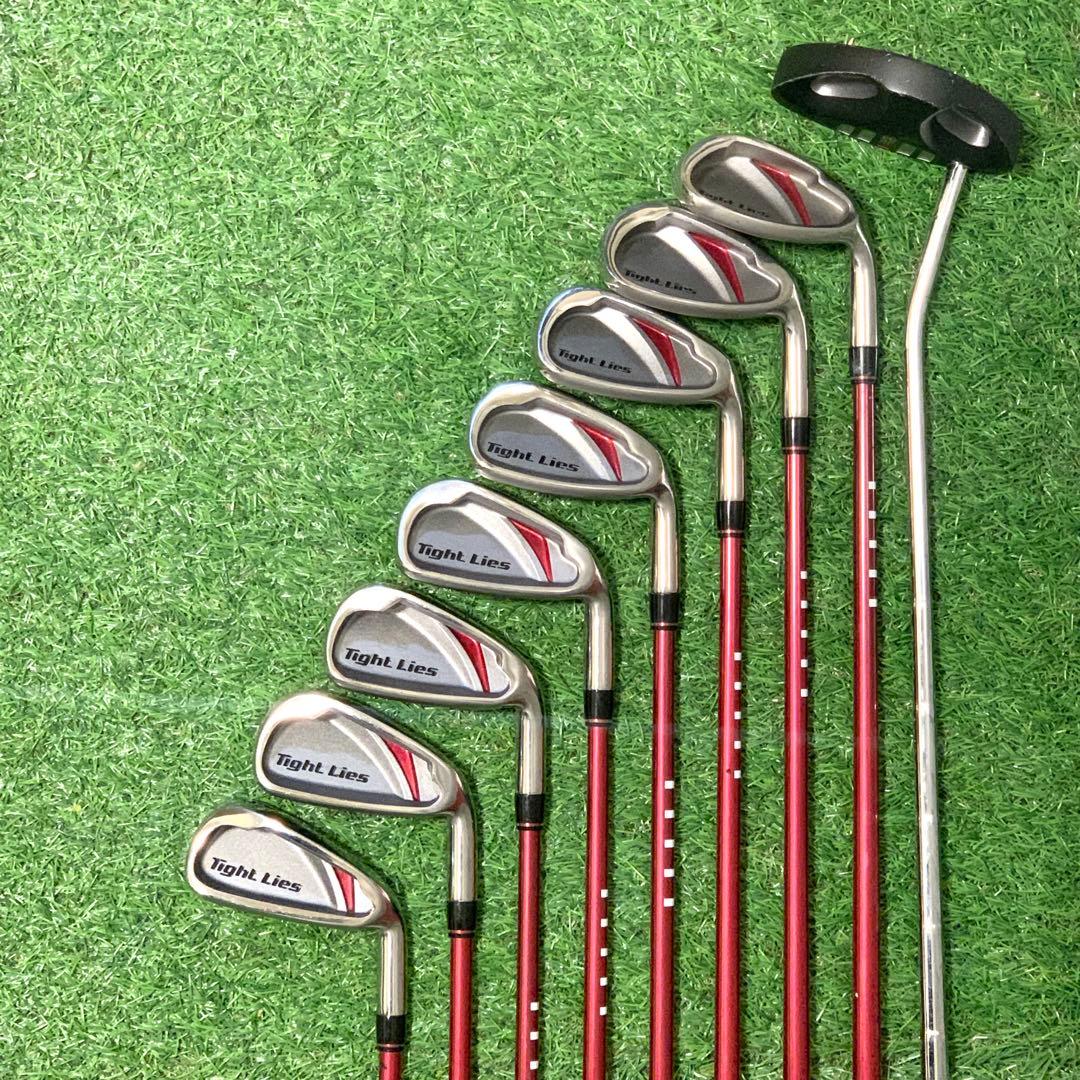 高級タイトリストバッグ付 アダムスゴルフ 初心者おすすめメンズゴルフセット12本