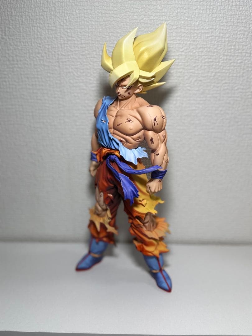 スーパーサイヤ人孫悟空　1\6スケールフィギュア　扉絵　カスタム品　リペイント