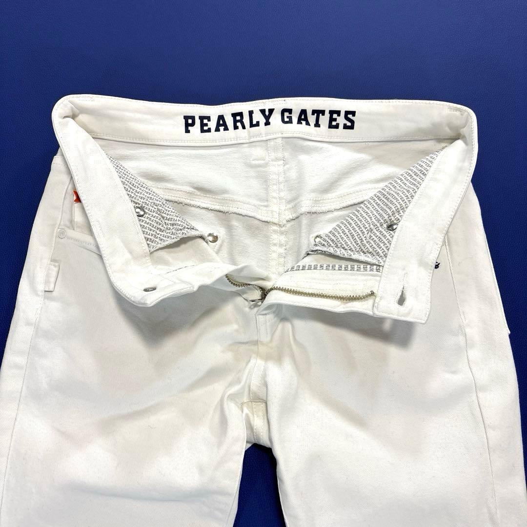 パーリーゲイツ　ロングパンツ　1/M ホワイト　オールシーズン　通年