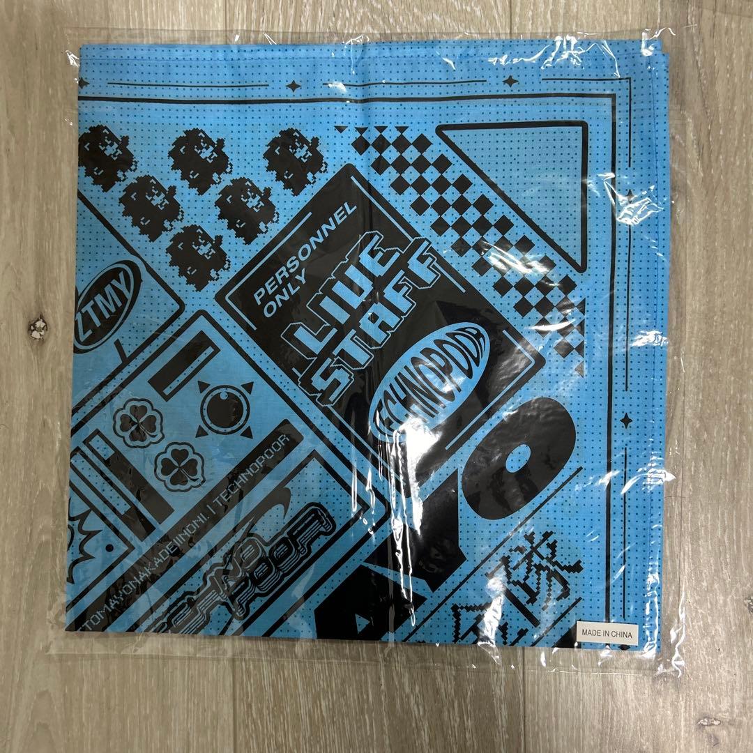 ずっと真夜中でいいのにTECHNO POOR STAFF TEE&BANDANA