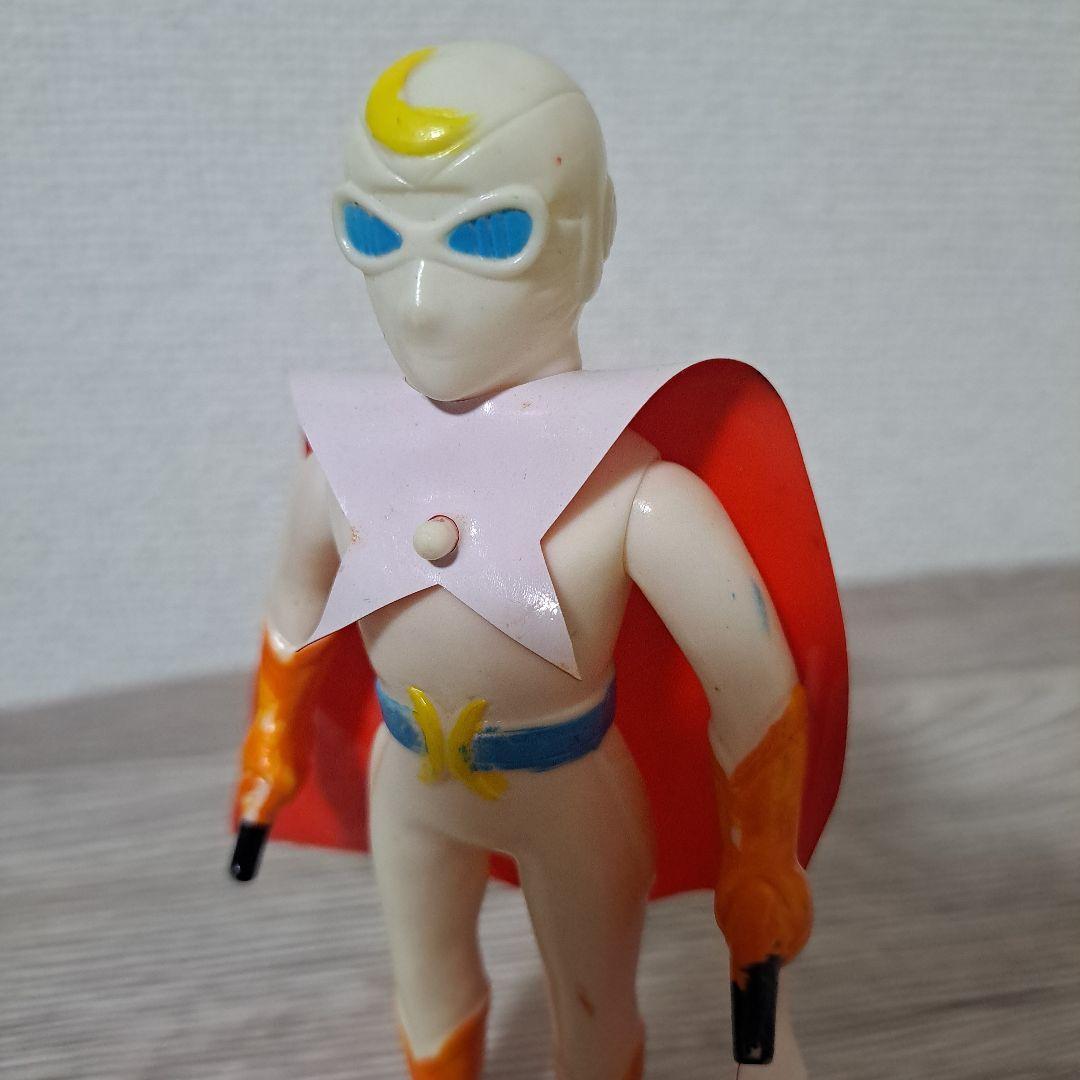 ソフビ　月光仮面　無版権　当時