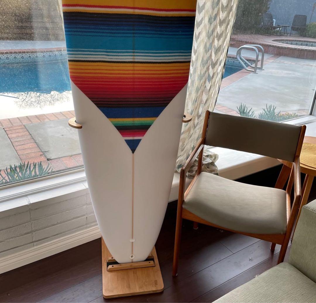 サーフボードスタンド　竹素材