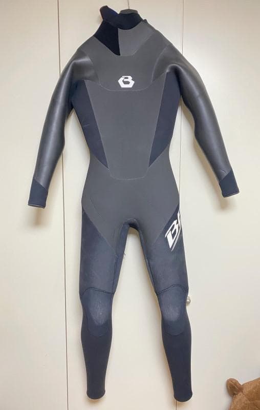 BEWET　ウェットスーツ　セミドライ　5×3ｍｍ　メンズMサイズ