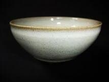 古狭間窯 加藤青山造 白天目茶碗
