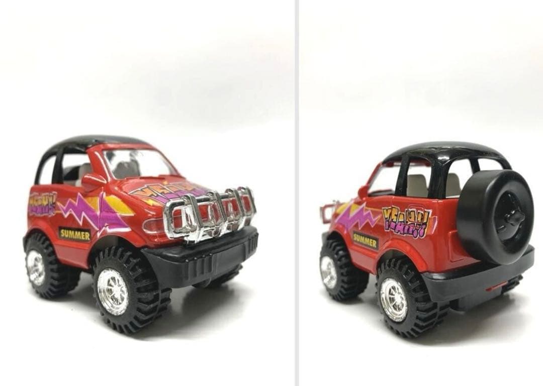 ダイキャストミニカー　プルバック式　ラリーピックアップ　1BOX(12台入)