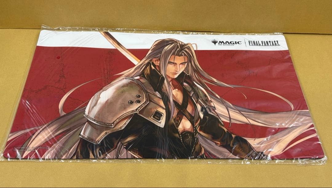 MTG ファイナルファンタジー プレイマット ユウナ、セフィロス、クラウドセット