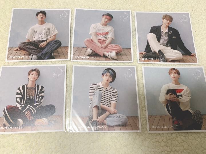 seventeen せぶち トレカ ポストカード エントリーシート