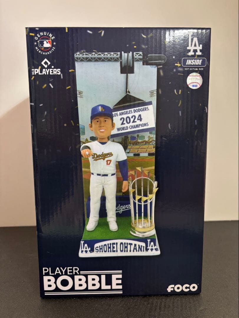 【大谷翔平 】2024年ワールドシリーズチャンピオン記念ボブルヘッド ！