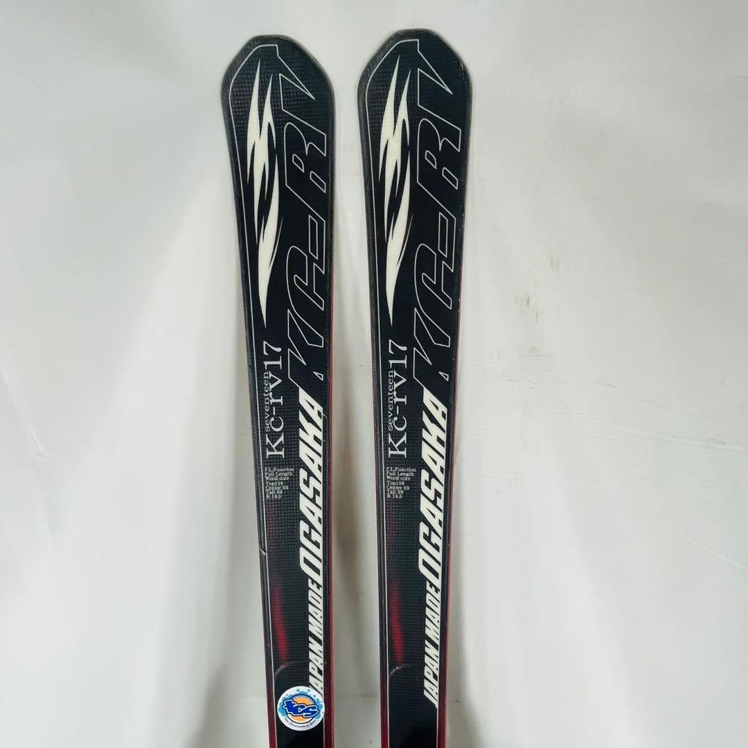【良品】 OGASAKA オガサカ KC-RV 165cm スキー板