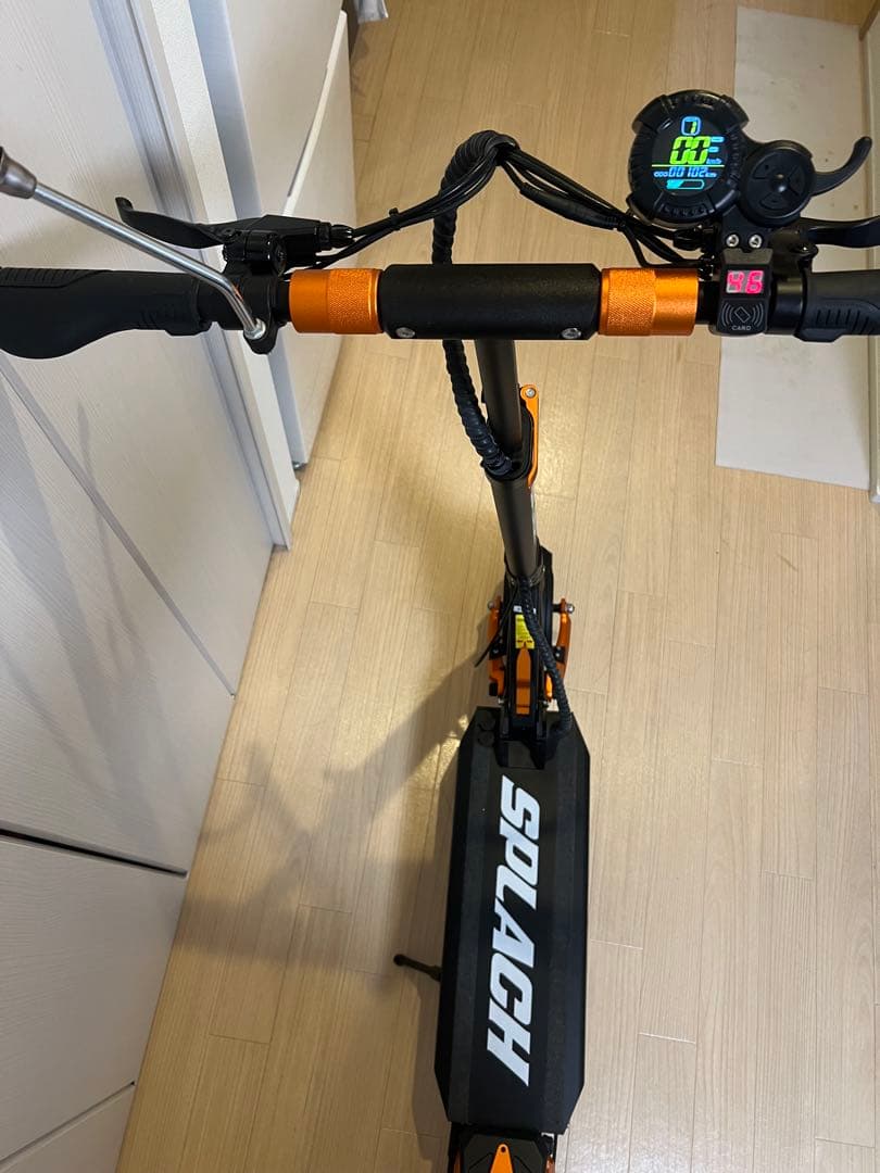 SPLACH 電動ブラック/オレンジ