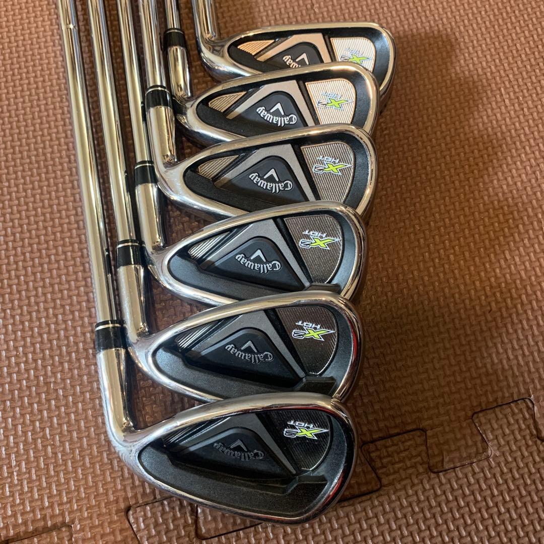【最終値下】【美品】Callaway X hot 2 アイアン6本セット