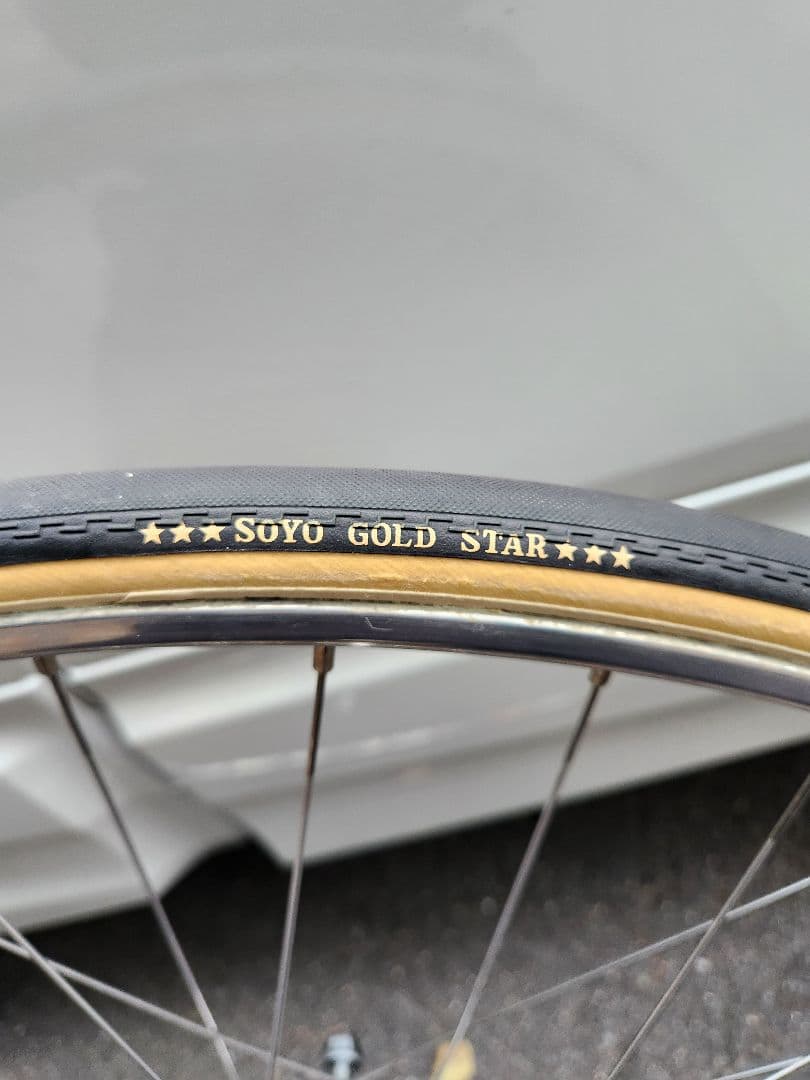 Dura-Ace ARAYAGOLD 完組ホイール 前後セット競輪 NJS認定