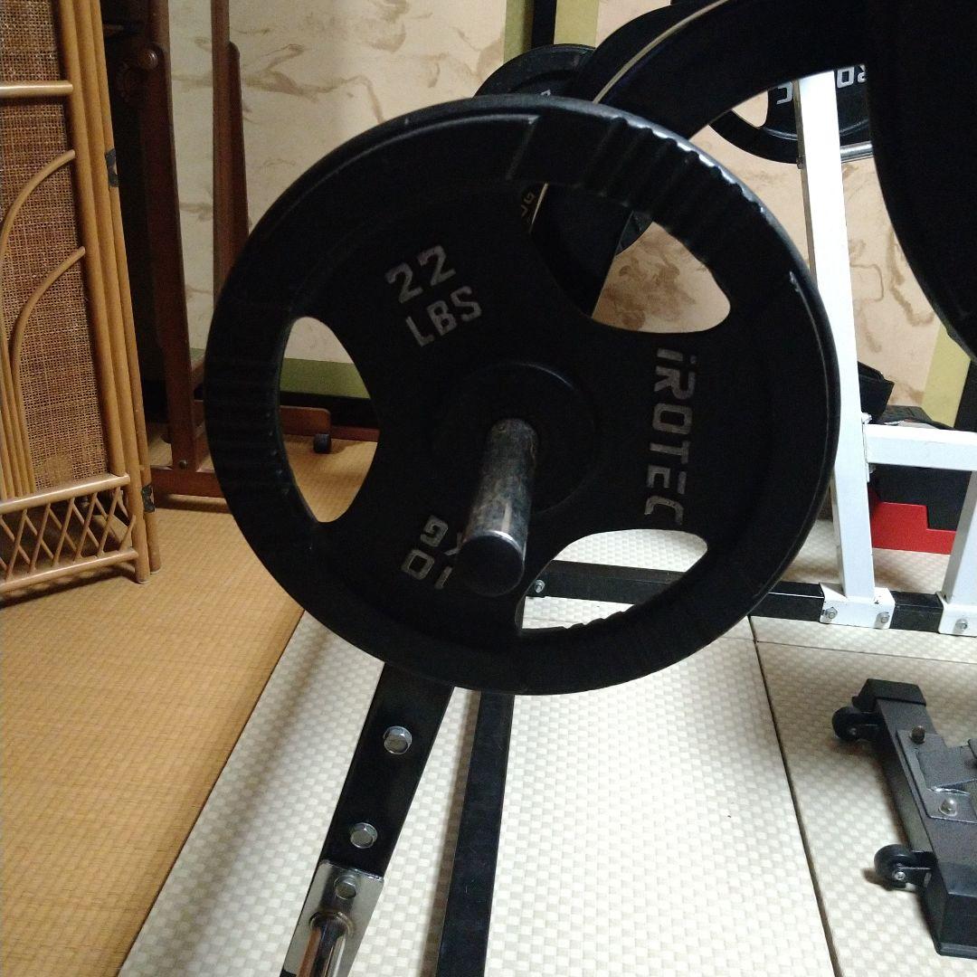 iROTEC バーベルラックセット　手渡し限定