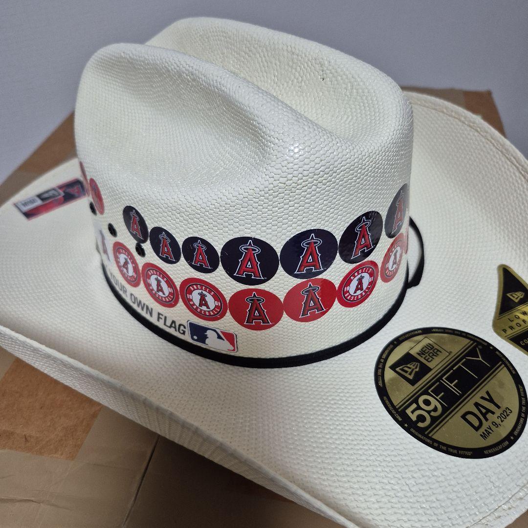 レジストル　ストローハット　 エンジェルス　大谷翔平ありがとう！