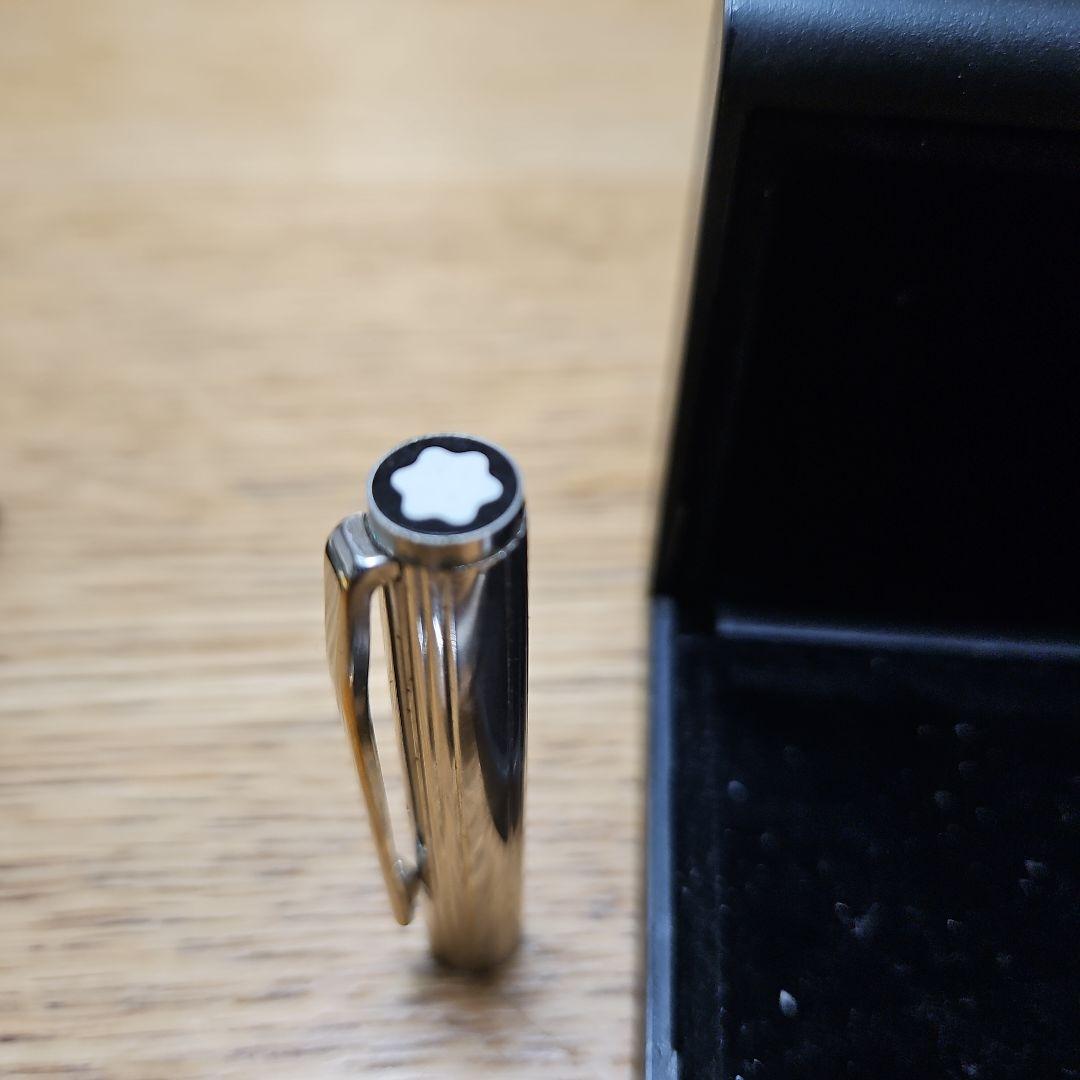 MONTBLANC モンブラン ノブレス プラチナ ストライプ コンバータ付き