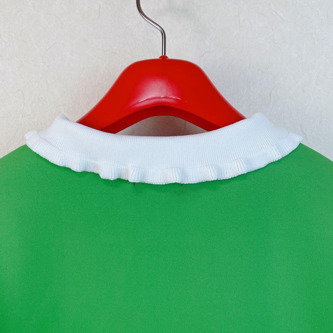 25FW【新品未使用 アルチビオ】機能肉薄段ボール襟付き半袖プルオーバー38号